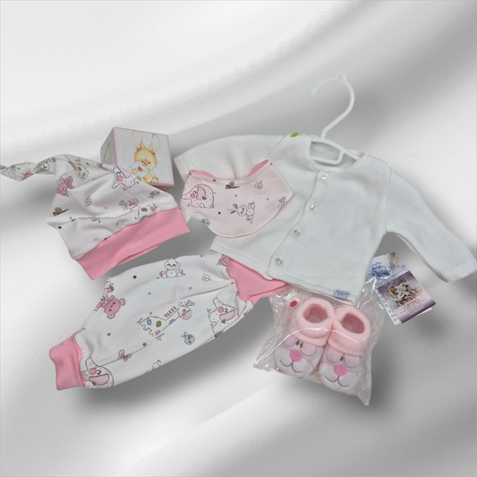 Babyset rosa Gr.50