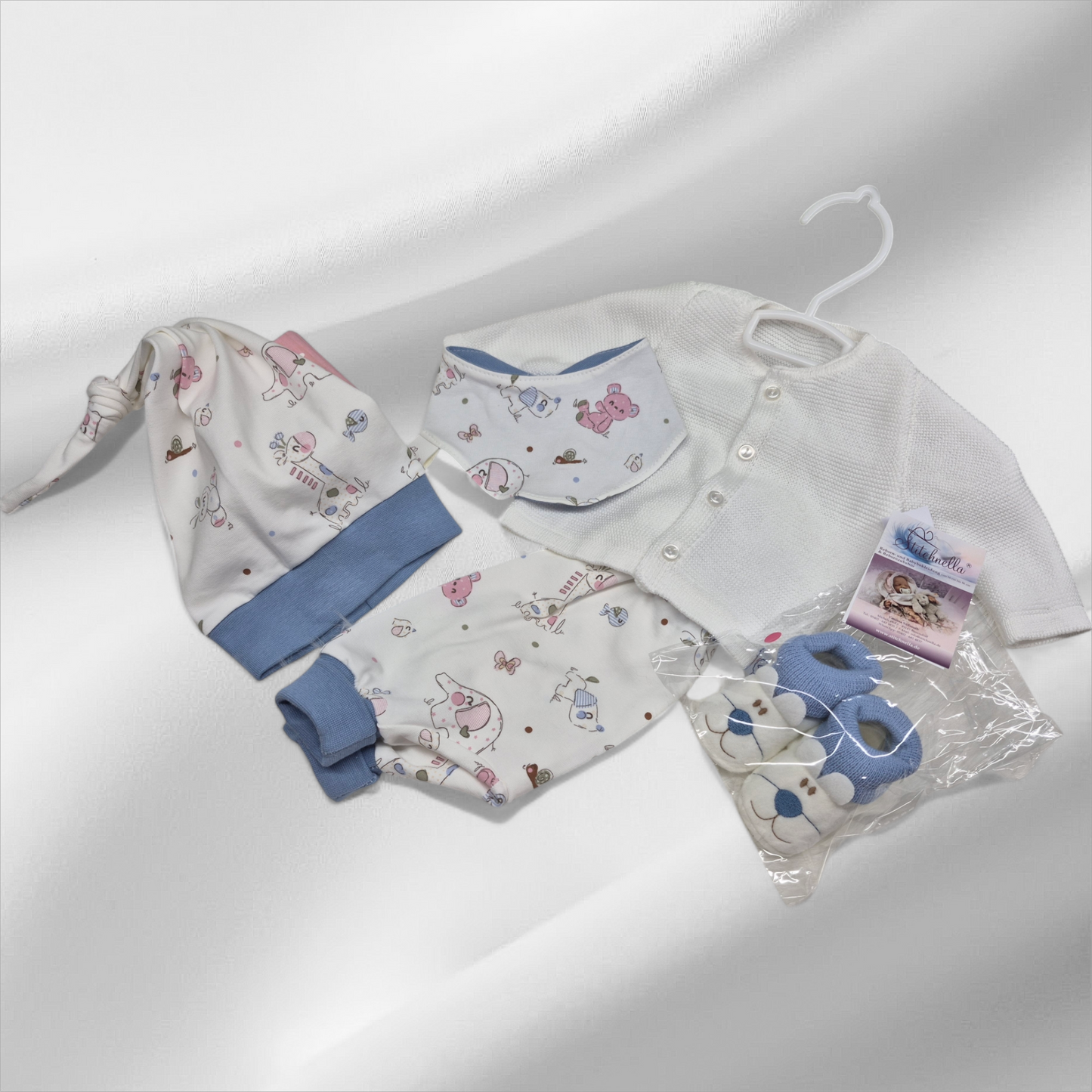 Babyset blau Gr. 50